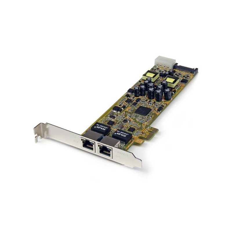 Comprar Startech Tarjeta De Red Poe/Pse Pci Express Gigabit Ethernet Con 2 Puertos Rj45â St2000pexpse - Ganga Electrónica