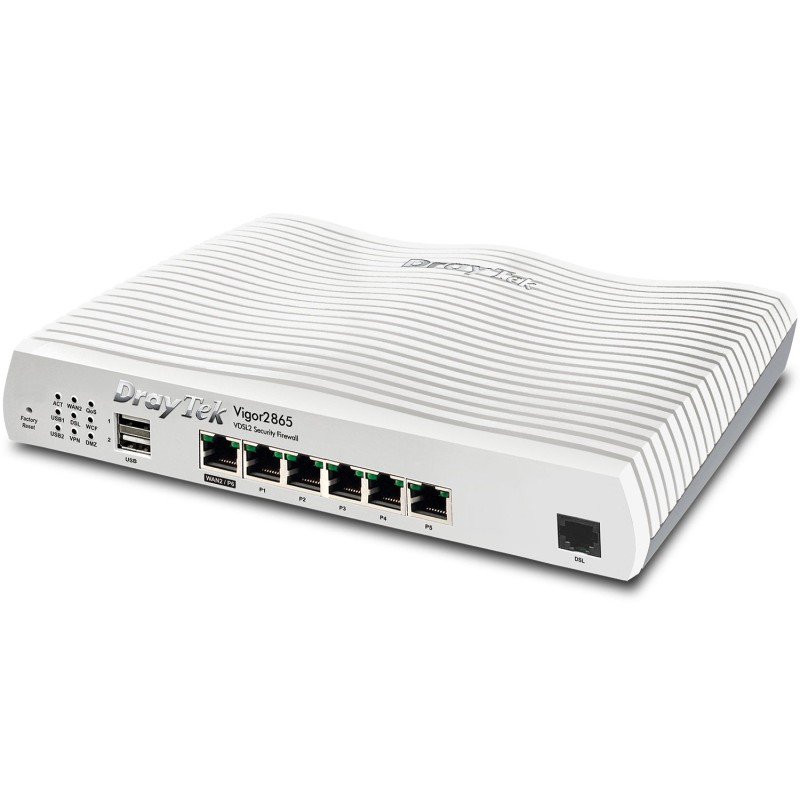 Comprar Draytek Vigor 2865 Supervectoring Modem Security Firewall Vpn Router Annex-B - Ganga Electrónica
