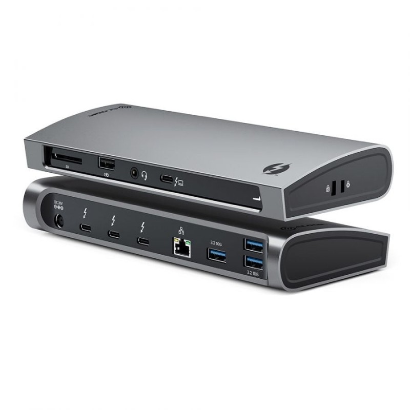 Comprar Estación De Acoplamiento Alogic Thunderbolt 4 Blaze 11 En 1.3xusb-C 4.0, 3xusb-A 3.1 Gen 2, 1xusb-A 2.0, 96w Pd, 4k, Aud