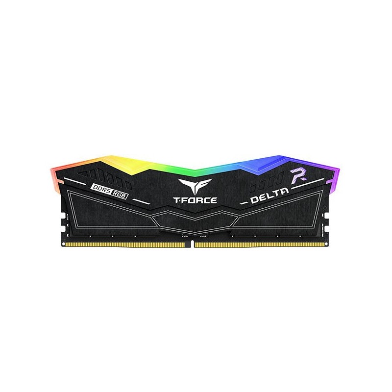 Comprar Memoria Ram Teamgroup Ddr5 6400 32gb 2x16gb C40 Delta Rgb Black, 1.35v - Ganga Electrónica