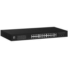 Comprar Levelone Switch 28X Ge GEP-2841 2XGSFP 370w 24XPO - Ganga Electrónica