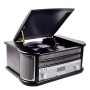 Comprar Tocadiscos Denver Mrd-51 Black, Automático, Negro, Madera, 33 1/3,45,78 Rpm, Giratorio, Dab,Fm - Ganga Electrónica