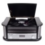 Comprar Tocadiscos Denver Mrd-51 Black, Automático, Negro, Madera, 33 1/3,45,78 Rpm, Giratorio, Dab,Fm - Ganga Electrónica