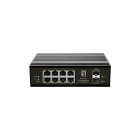 Comprar Switch Levelone 10 Puertos Gigabit Poe En Carril Din, -40 ° C A 75 ° C - Ganga Electrónica