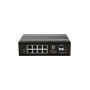 Comprar Switch Levelone 10 Puertos Gigabit Poe En Carril Din, -40 ° C A 75 ° C - Ganga Electrónica