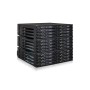Comprar Funda De Disco Duro Icy dock Mb924ip-B Parte Chasis Intercambiable Negro, Universal, Funda De Disco Duro, Metal, Negro, 
