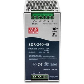 Comprar Fuente De Alimentación De Carril Din 48v 240w De Trendnet Para Ti-Pg80 - Ganga Electrónica