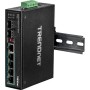 Comprar Trendnet Ti-Pg62 Switch No Administrado Gigabit Ethernet (10/100/1000) Negro Energía Sobre Ethernet (Poe) - Ganga Electr