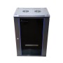 Comprar Armario Pared Extralink 19, 18U 600MM, Vidrio, Negro - Ganga Electrónica