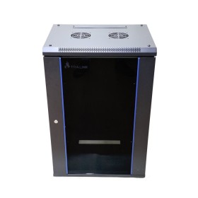 Comprar Armario Pared Extralink 19, 18U 600MM, Vidrio, Negro - Ganga Electrónica