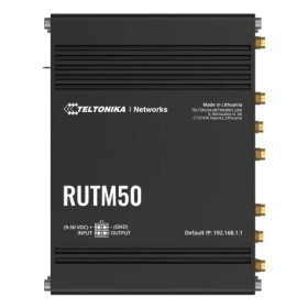 Comprar Router Inalámbrico Teltonika Rutm50 Gigabit Ethernet Doble Banda (2,4 Ghz / 5 Ghz) 5g Negro - Ganga Electrónica