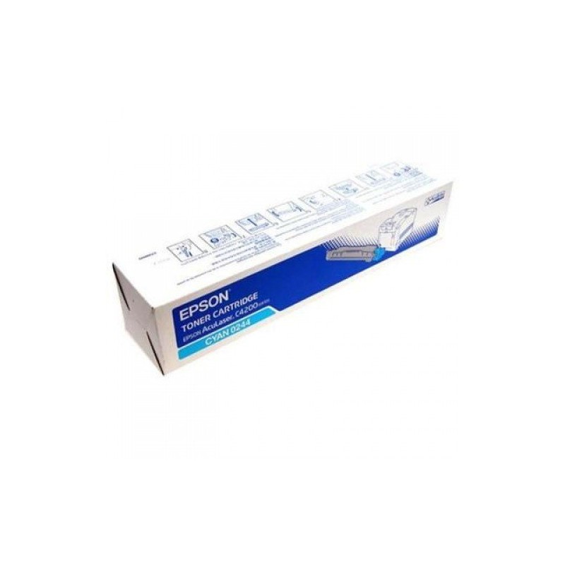 Comprar Epson Toner Cian Para Aculaser C4200 C13s050285 - Ganga Electrónica
