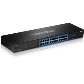 Comprar Switch Trendnet Teg-30262 24 Puertos Rj-45 Gigabit 10 100 1000 Sfp+ - Ganga Electrónica