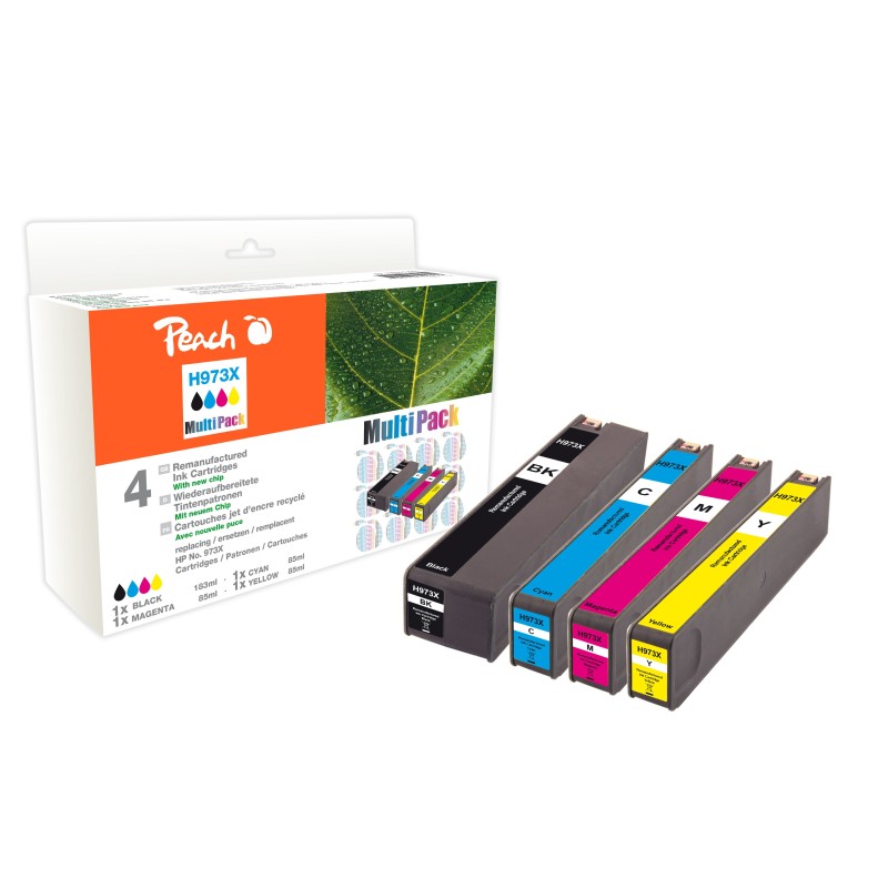 Comprar Peach 319972 Tinta Compatible Hp Nr.973x Multipack - Ganga Electrónica