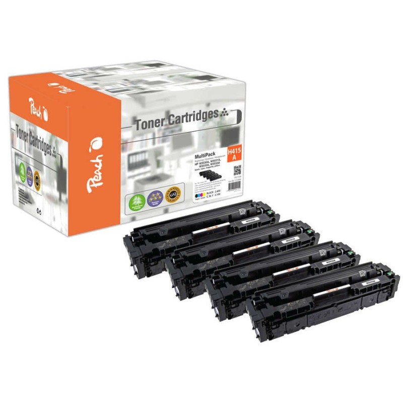 Comprar Peach Toner Compatible Hp 415a Multipack W2030-3a - Ganga Electrónica