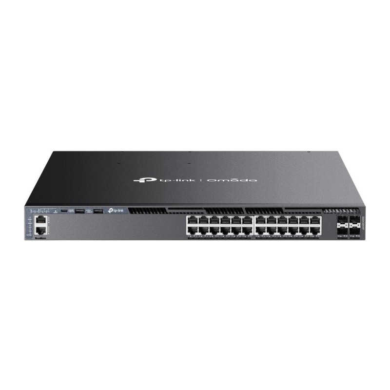 Comprar Switch Gestionable L3 Tp-link Sg6428xhp 24p Gigabit Poe+ Con 4 Slots Sfp+ 10g Puerto De Consola Rj45/Usb-C Rack 1u 19 - 