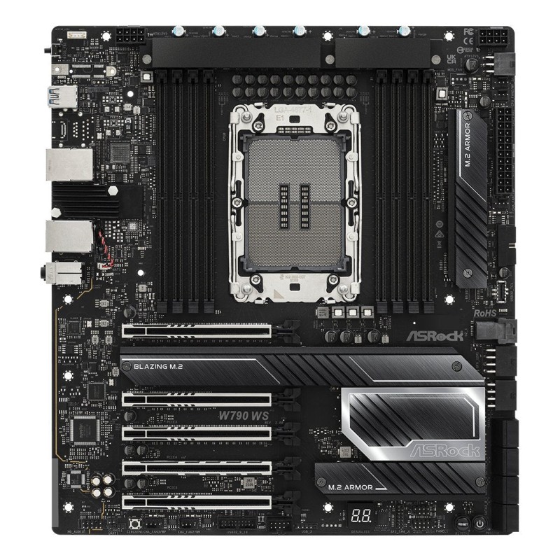 Comprar Placa Base Asrock W790 Ws R2.0 Negra 90-Mxbp30-A0uayz - Ganga Electrónica