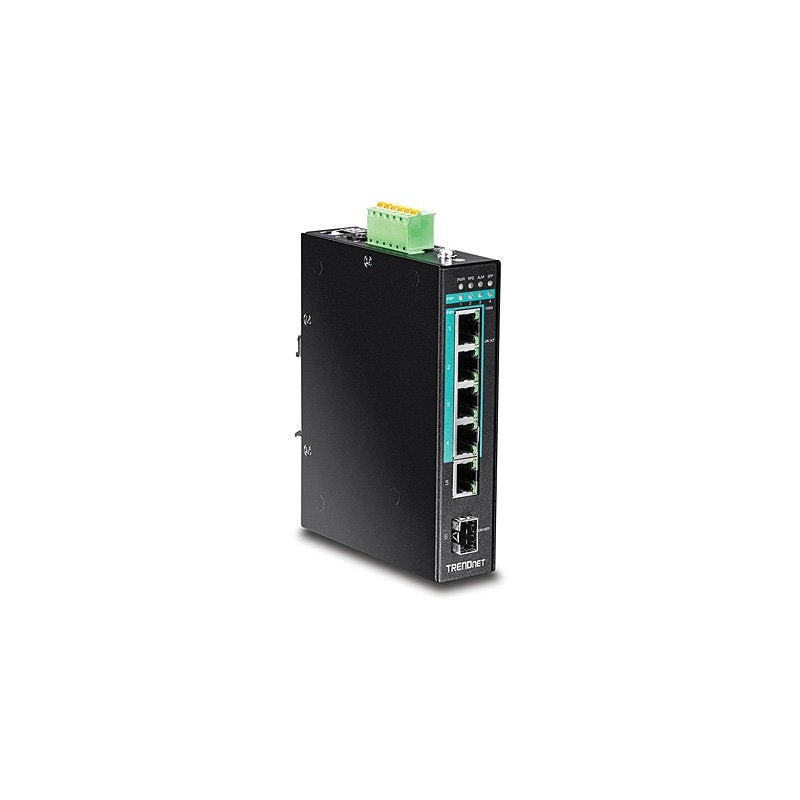 Comprar Switch Industrial Trendnet 5 Puertos Gbit Unman. L2 Poe + Metal - Ganga Electrónica