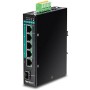 Comprar Switch Industrial Trendnet 5 Puertos Gbit Unman. L2 Poe + Metal - Ganga Electrónica