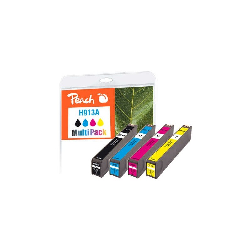 Comprar Cartucho Peach Hp Nr.913a Multipack Tricolor Compatible - Ganga Electrónica