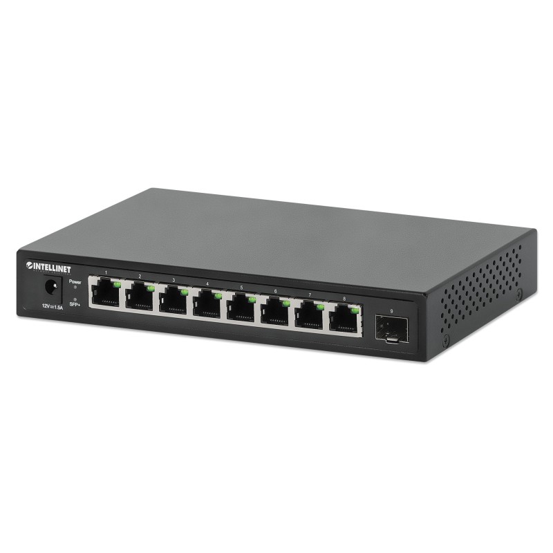 Comprar Intellinet 8-PORT 2,5G Switch 8XRJ45 1XSFP+ - Ganga Electrónica