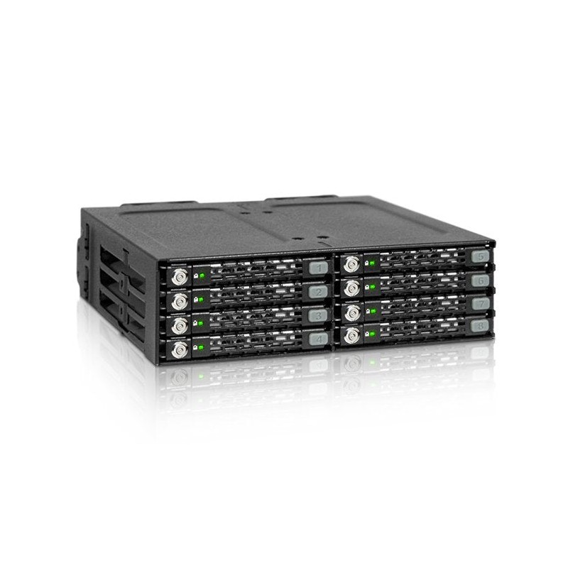 Comprar Icy dock Mb998sk-B Panel Bahía Disco Duro Negro - Ganga Electrónica