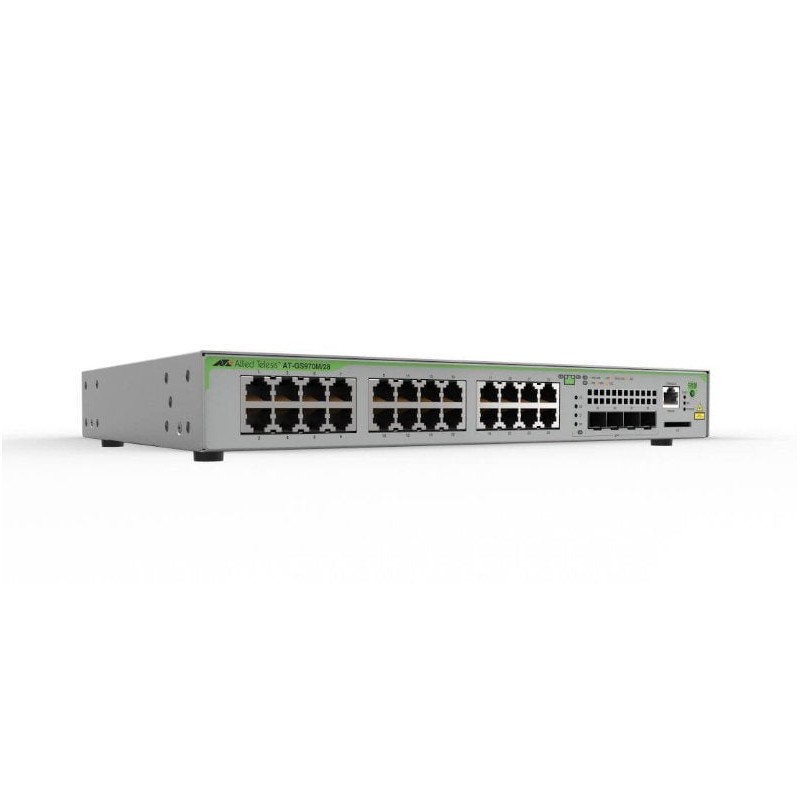 Comprar Allied telesis At-Gs970m/18ps-50 Gestionado L3 Gigabit Ethernet (10/100/1000) 1u Gris - Ganga Electrónica