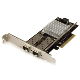 Comprar Startech.Com Tarjeta Pci Express De Red De Fibra De 10gb Con 2 Puertos De Sfp+ Abiertos Chipset Intel 82599 Adaptador De