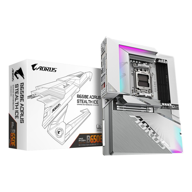Comprar Gigabyte B650e Aorus Stealth Ice, B650e A Stealth Ice - Ganga Electrónica