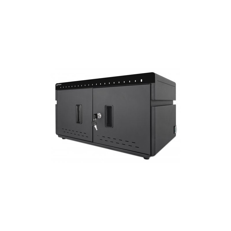 Comprar Manhattan Armario De Carga De Escritorio Usb-C De 20 Puertos - 360 W 20 Puertos Usb-C Pd, Bahías Para Teléfonos Y Tablet