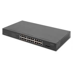 Comprar Digitus Switch 24-Port Gigabit Unmanaged Negro - Ganga Electrónica