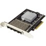 Comprar Startech Tarjeta De Red Pci Express Para Servidores Con 4 Puertos Sfp+ - Tarjeta De Red De 10 Gibabits Con Chip Intel Xl