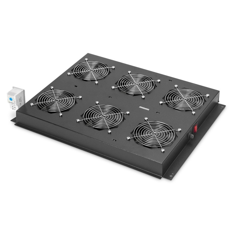 Comprar Ventilador De Techo Digitus Unique 6 Ventilador Negro - Ganga Electrónica