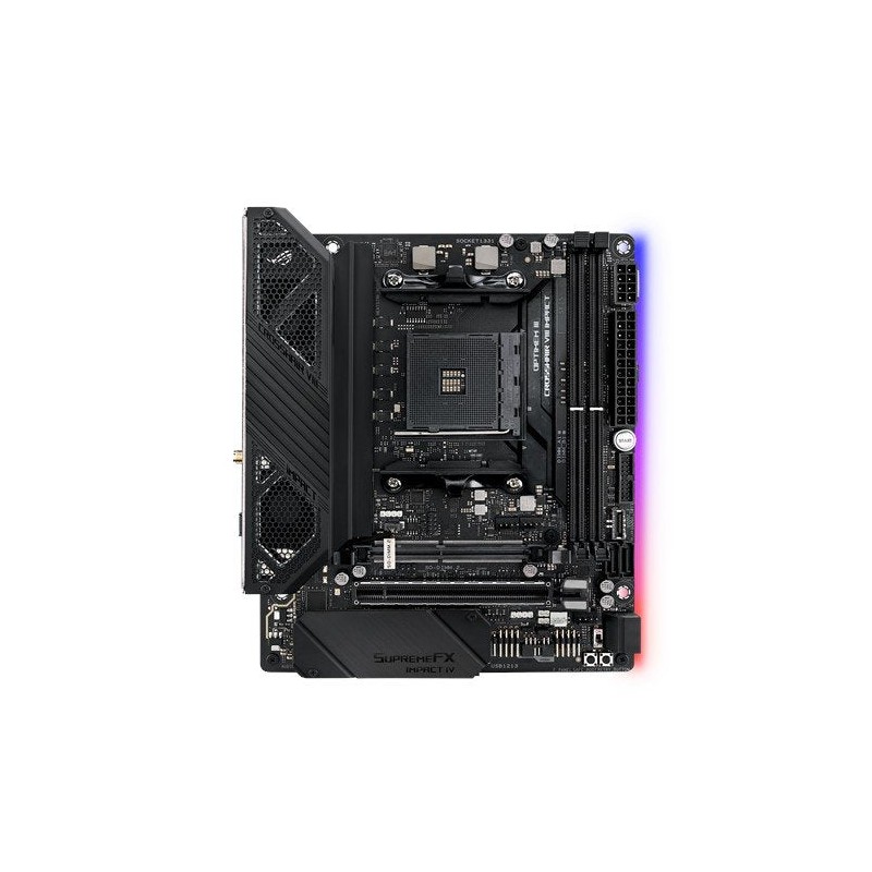 Comprar Placa Base Asus Am4 Rog Crosshair Viii Impact M-Dtx/2xddr4/4xsata6/1xusb-C/1xusb2.0/1xusb 3.2 90mb11q0-M0eay0 - Ganga El