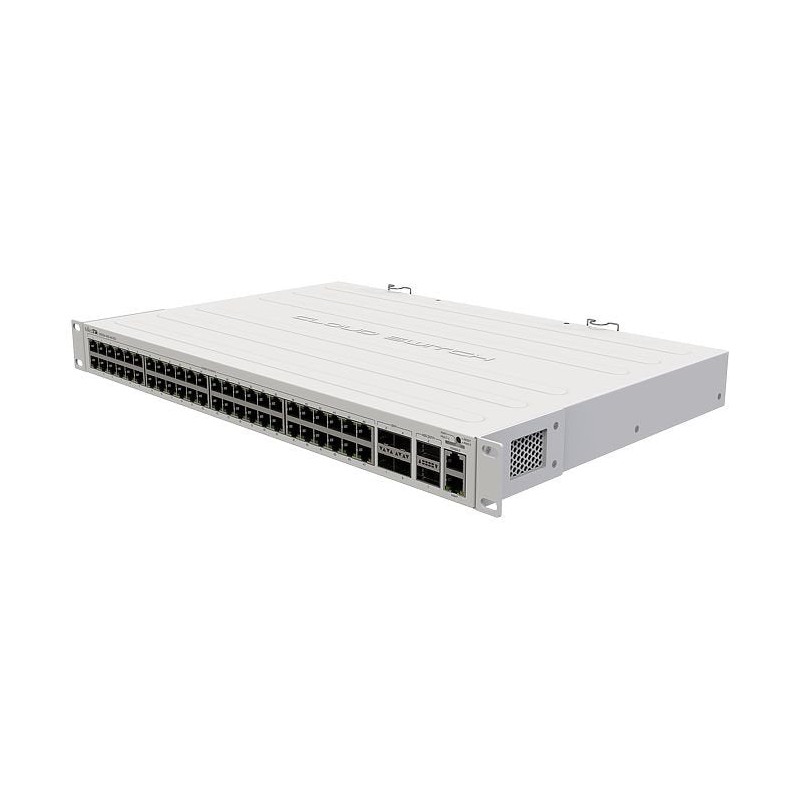 Comprar Switch 48 Ptos Mikrotik CRS354-48G-4S+2Q+RM 48XGIGABIT + 4XSFP+ + 2XQSFP+/RACKEABLE CRS354-48G-4S+2Q+RM - Ganga Electrón