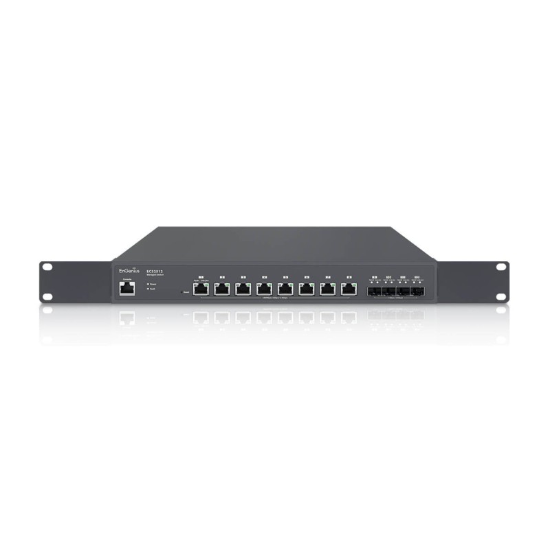 Comprar Engenius Ecs2512 Switch Gestionado L2+ 2.5g Ethernet (100/1000/2500) Negro - Ganga Electrónica