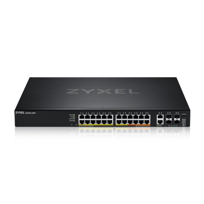 Comprar Zyxel Xgs2220-30hp Gestionado L3 Gigabit Ethernet (10/100/1000) Energía Sobre Ethernet (Poe) Negro - Ganga Electrónica