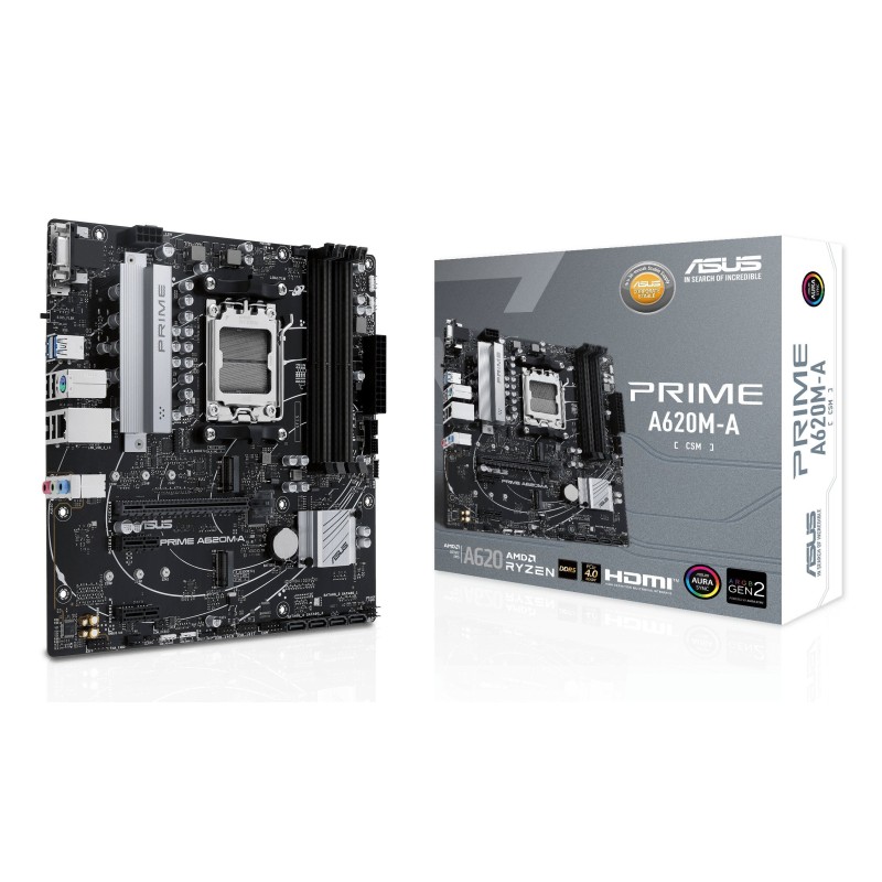 Comprar Placa Base Asus Prime A620m-A-Csm Amd,Am5,Ddr5,Matx - Ganga Electrónica
