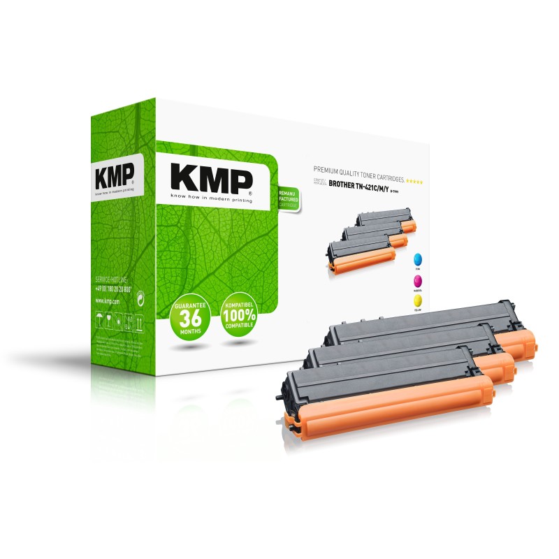Comprar Kmp Tóner Compatible Para Brother Tn421c M Y Multipack B-T99v Remanufactured - Ganga Electrónica