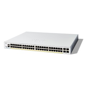 Comprar Cisco Catalyst 1200-48p-4x Conmutador L3 Inteligente 48 X 10/100/1000 (Poe+) + 4 X 10 Gigabit Sfp+ Montaje En Rack Poe+ 