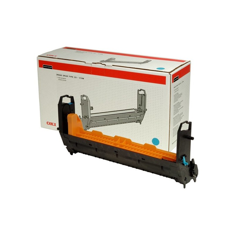 Comprar Original Oki Tambor Laser Cian Tipo C5 30.000 Paginas C/9300/9500 - Ganga Electrónica