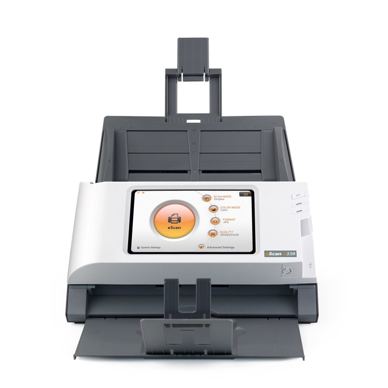 Comprar Plustek Escan A350 Essential 600 X 600 Dpi Escáner Con Alimentador Automático De Documentos (Adf) Negro, Blanco A4 - Gan