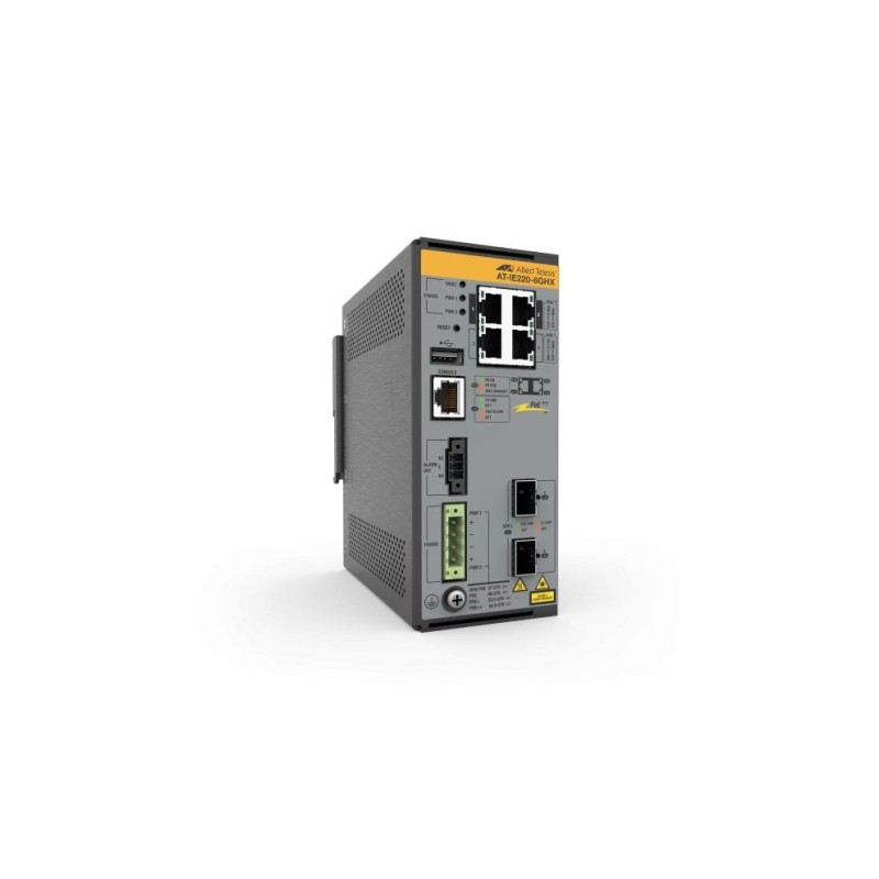 Comprar Allied telesis Ie220-6ghx Gestionado L2 Gigabit Ethernet (10/100/1000) Energía Sobre Ethernet (Poe) Gris - Ganga Electró