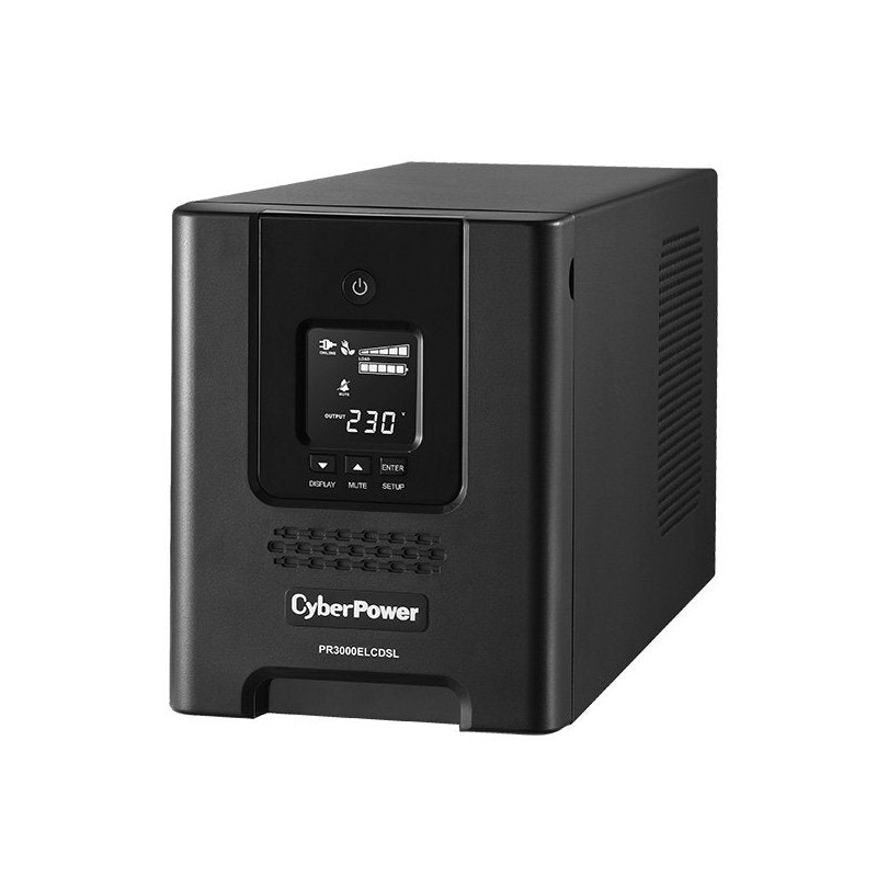 Comprar Sai Cyberpower Pr3000elcdsl Sistema De Alimentación Ininterrumpida (Ups) Línea Interactiva 3 Kva 2700 W 9 Salidas Ac - G