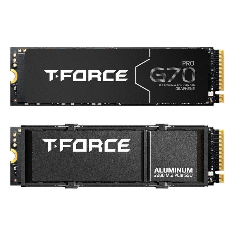 Comprar Team group Grupo De Equipo T-Force G70 Pro 2tb, Ssd Pcie 4.0 X4 M.2 2280 Disipador De Calor De Aluminio Tm8ffh002t0c128 