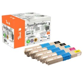 Comprar Tóner Peach 112228 5 Pieza(S) Compatible Negro, Cian, Magenta, Amarillo - Ganga Electrónica