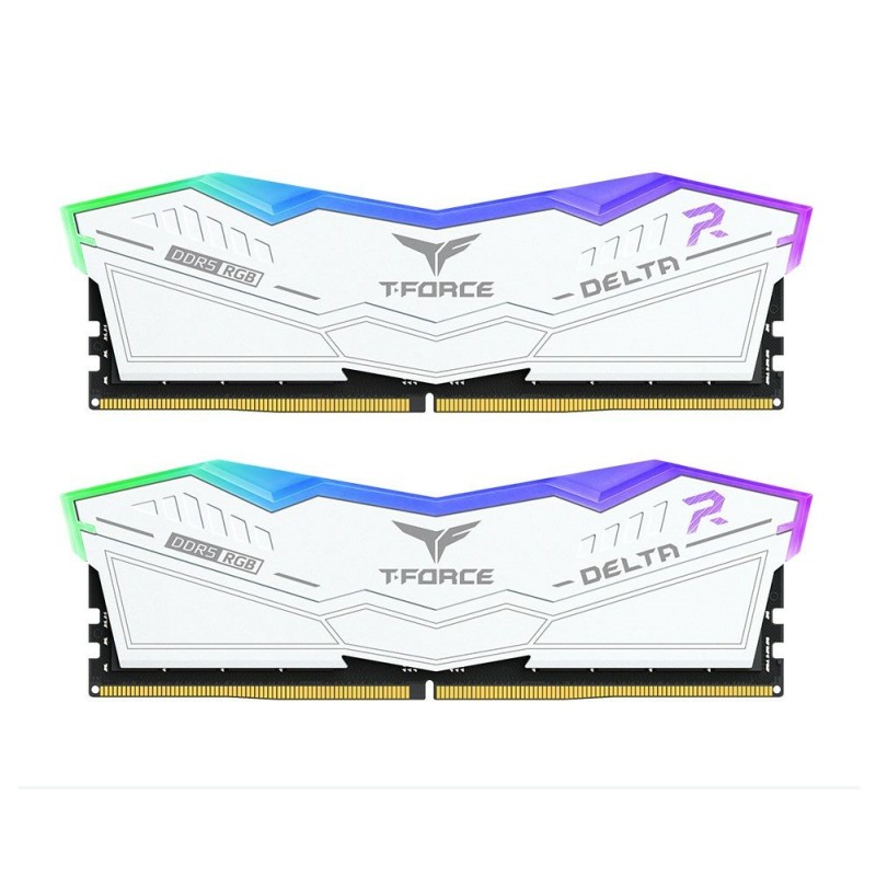 Comprar Memoria Team group D516gb 6400-32 Rgb Wh K2 Tem Ff4d532g6400hc32adc01, Delta Rgb, Intel Xmp Ff4d532g6400hc32adc01 Blanca