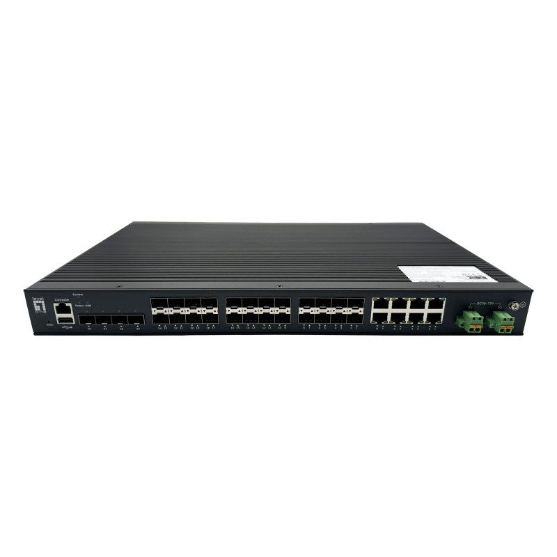 Comprar Levelone Switch 28x Ge Igu-2872 4x2.5gbe, 16x1.25gbe Sfp - Ganga Electrónica