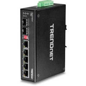 Comprar Trendnet Ti-G62 Switch No Administrado L2 Gigabit Ethernet (10/100/1000) Negro - Ganga Electrónica