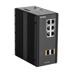 Comprar D-Link Dis-300g-8psw 8 Port L2 Managed Switch With 6 X 10/100/1000baset(X) Ports (4 Poe) &Amp 2 X 100/1000basesfp Ports 